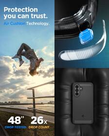 Kryt na mobil Spigen Rugged Armor - Samsung Galaxy A37 5G černý

 obrázek produktu 11 z 14