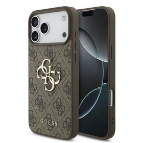 Kryt na mobil Guess 4G Metal Logo na Apple iPhone 18 Pro hnědý

 obrázek produktu 4 z 4