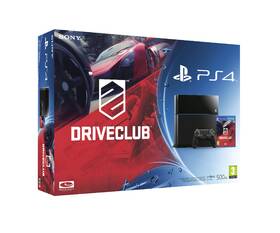 Herní konzole Sony 500GB +  hra DRIVECLUB 
