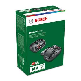 Set baterie a nabíječky Bosch PBA 18 V 2,5 Ah + AL1830 CV 

 obrázek produktu 2 z 8