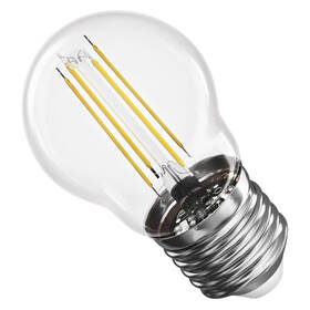 Žárovka LED EMOS Filament Mini Globe, 3,4 W, E27, teplá bílá 

 obrázek produktu 3 z 7