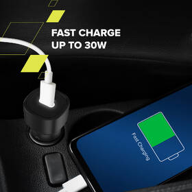 Adaptér do auta Canyon OnDrive 30 PD 30W USB-C černý

 obrázek produktu 5 z 8