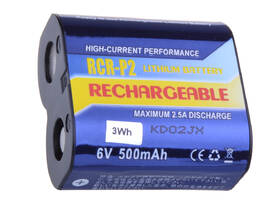Baterie Avacom CR-P2, DL223A Li-Fe 6V 500mAh 3Wh 

 obrázek produktu 2 z 2