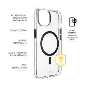 Kryt na mobil FIXED MagPurity s podporou MagSafe na Apple iPhone 14 průhledný

 obrázek produktu 1 z 1
