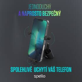 Držák na mobil Spello by Epico Spider Car černý

 obrázek produktu 3 z 6