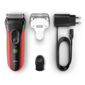 Holicí strojek Braun 3030s černý/červený

 obrázek produktu 4 z 7