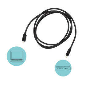 Kabel i-tec Thunderbolt 3, 40 Gbps, 100W USB-C PD, 1,5m černý

 obrázek produktu 2 z 2