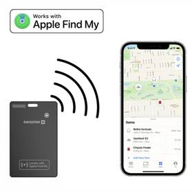 Lokátor Swissten Find Card s funkcí Apple Find My černý

 obrázek produktu 3 z 6