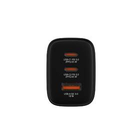 Nabíječka do sítě Verbatim Essentials 65W, 2×USB-C PD, 1×USB-A QC černá

 obrázek produktu 2 z 5