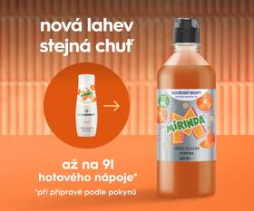 Příchuť pro perlivou vodu SodaStream DC MIRINDA ZERO 440 ml 

 obrázek produktu 1 z 2