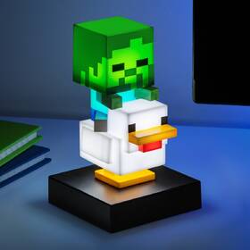 Dekorativní LED Paladone Icon Light Minecraft - Chicken Jockey bílé/zelené

 obrázek produktu 3 z 4