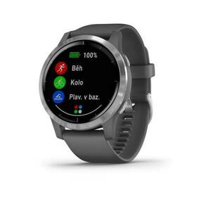 Chytré hodinky Garmin vívoactive4 Silver/Gray 

 obrázek produktu 2 z 7
