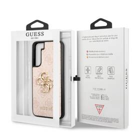 Kryt na mobil Guess 4G Metal Logo na Samsung Galaxy S22+ růžový

 obrázek produktu 3 z 3