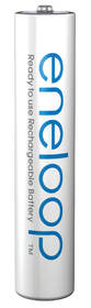 Baterie nabíjecí Panasonic Eneloop AAA, HR03, 800mAh, Ni-MH, blistr 8ks 

 obrázek produktu 4 z 4