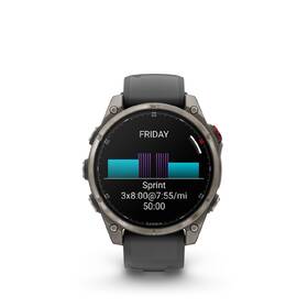 Chytré hodinky Garmin fēnix 8 Pro - 47 mm, AMOLED Sapphire - Titanium / Graphite Silicone Band 

 obrázek produktu 3 z 14