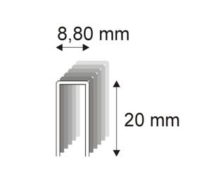 Sponky do sponkovačky RON 352/20 M (5200 ks) 

 obrázek produktu 1 z 1