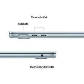 Notebook Apple 13" M5 10× CPU 10× GPU, 24 GB, 1 TB - blankytně modrý CZ 

 obrázek produktu 5 z 8