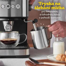 Pákový kávovar RUSSELL HOBBS Heaton 28700-56 černý/nerez

 obrázek produktu 15 z 32