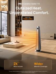 Teplovzdušný ventilátor Dreo 718 stříbrný

 obrázek produktu 12 z 19