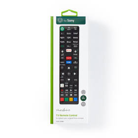 Dálkový ovladač Nedis kompatibilní se všemi televizory Sony černý

 obrázek produktu 2 z 2