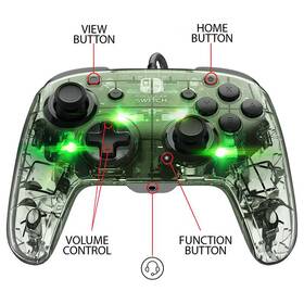 Gamepad PDP Afterglow Deluxe+ pro Nintendo Switch průhledný

 obrázek produktu 4 z 5