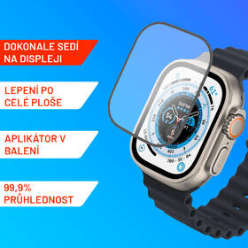 Tvrzené sklo FIXED Armor s aplikátorem pro Apple Watch Ultra 49mm černé

 obrázek produktu 7 z 10