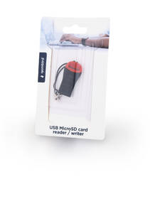 Čtečka paměťových karet Gembird microSD FD2-MSD-3, USB 

 obrázek produktu 3 z 3