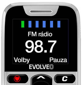 Mobilní telefon Evolveo EasyPhone bílý

 obrázek produktu 4 z 8