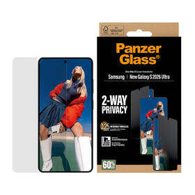 Tvrzené sklo PanzerGlass Privacy na Samsung Galaxy S26 Ultra s instalačním rámečkem 

 obrázek produktu 1 z 11
