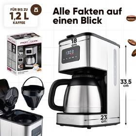 Kávovar Profi Cook KA 1300 nerez

 obrázek produktu 5 z 10