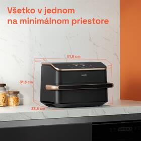 Fritéza horkovzdušná COSORI TF101S Dual Blaze TwinFry 10 l černá

 obrázek produktu 23 z 26