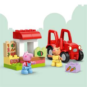 Stavebnice LEGO® DUPLO® Prasátko Peppa 10468 Traktor a tržnice 

 obrázek produktu 4 z 9