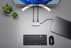 USB Hub KENSINGTON UH1400p USB-C/3x USB 3.0, RJ45, SD, Micro SD, HDMI, USB-C 85W 

 obrázek produktu 10 z 11