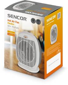 Teplovzdušný ventilátor Sencor SFH 7057WH 

 obrázek produktu 2 z 3