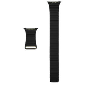 Řemínek COTECi Loop Band na Apple Watch 42/44/45/49 mm, kožený, magnetický černý

 obrázek produktu 1 z 1