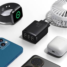 Nabíječka do sítě Baseus 3x USB-A 17 W černá

 obrázek produktu 5 z 8
