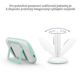 Dětská elektronická chůva TrueLife NannyCam H32 Pro bílá barva
