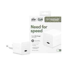 Nabíječka do sítě PanzerGlass empower Turbo GaN 30 W, 1x USB-C bílá

 obrázek produktu 5 z 5