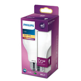 Žárovka LED Philips klasik, 13W, E27, teplá bílá 

 obrázek produktu 2 z 2