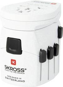 Cestovní adaptér SKROSS PRO World & USB, 6,3A max. bílý

 obrázek produktu 3 z 11