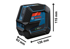 Křížový laser Bosch Professional GCL 2-50 G + RM10 (AA baterie) 

 obrázek produktu 1 z 6