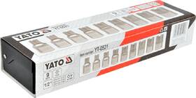 Sada hlavic YATO 1/2" TORX E10-E24 (9 ks) 

 obrázek produktu 4 z 6