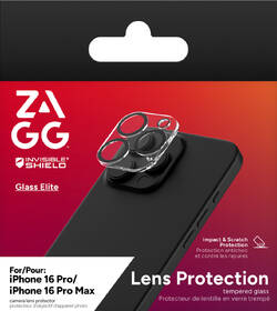 Ochranné sklo čočky fotoaparátu ZAGG Camera Glass Elite Anti Glare na Apple iPhone 16 Pro/16 Pro Max 

 obrázek produktu 3 z 3