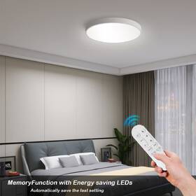 Stropní svítidlo IMMAX NEO LITE SEMPLICI SMART, 40cm, 36W, 2736 lm, s podporou BEACON, Wi-Fi, TUYA bílé

 obrázek produktu 8 z 8