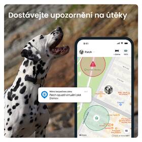 GPS lokátor Tractive DOG 6 černá barva
