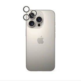 Ochranné sklo čočky fotoaparátu Epico Aluminium Lens Protector na Apple iPhone 16 Pro/16 Pro Max šedé

 obrázek produktu 2 z 2