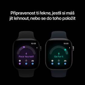 Chytré hodinky Apple GPS 46 mm světle zlatý hliník, pískový sportovní řemínek - M/L 

 obrázek produktu 3 z 6