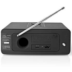 Internetový radiopřijímač s DAB+ Nedis RDIN5005BK černý

 obrázek produktu 4 z 8