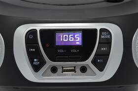 Radiopřijímač s CD Roadstar CDR-365 U černá barva

