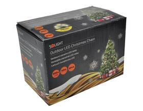 Vánoční osvětlení Solight LED řetěz, 500 LED, 50+5 m, IP44, teplá bílá 

 obrázek produktu 6 z 6